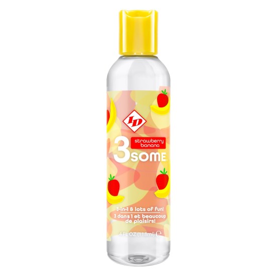 ID 3some 4 fl oz Strawberry Banana Bottle ID 3some 4 fl oz Strawberry Banana Bottle