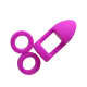 Balldo Set - Non-Vibrating - Purple