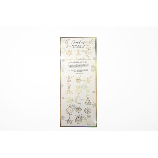 The Couple's Advent-ure Scratch Calendar