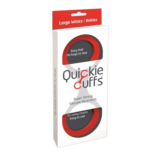 Quickie Cuffs Red (Large) Quickie Cuffs Red (Large)