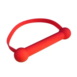 Quickie Gag Mouth Bit - Red (One Size) Quickie Gag Mouth Bit - Red (One Size)