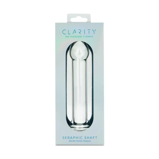 Clarity - Glass Dildo - Seraphic Shaft Clarity - Glass Dildo - Seraphic Shaft
