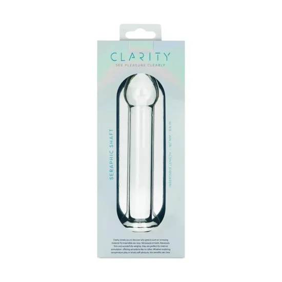 Clarity - Glass Dildo - Seraphic Shaft Clarity - Glass Dildo - Seraphic Shaft