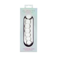 Clarity - Glass Dildo - Celestial Orb Clarity - Glass Dildo - Celestial Orb