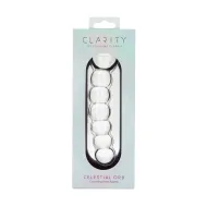 Clarity - Glass Dildo - Celestial Orb Clarity - Glass Dildo - Celestial Orb