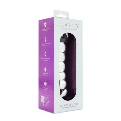 Clarity - Glass Dildo - Celestial Orb Clarity - Glass Dildo - Celestial Orb
