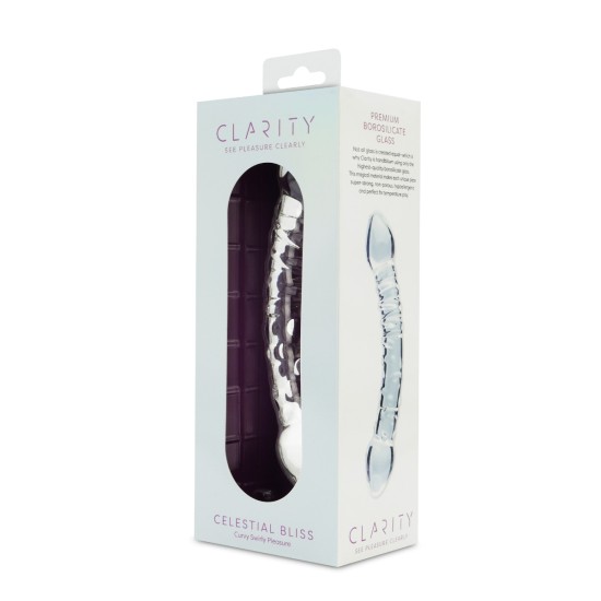 Clarity - Glass Dildo - Celestial Bliss Clarity - Glass Dildo - Celestial Bliss