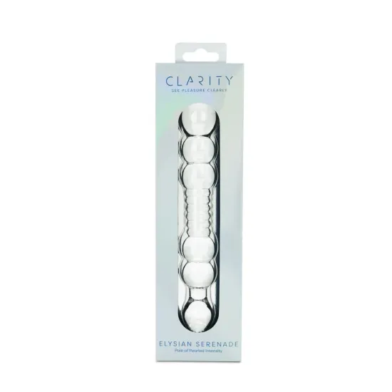 Clarity - Glass Dildo - Elysian Serenade Clarity - Glass Dildo - Elysian Serenade