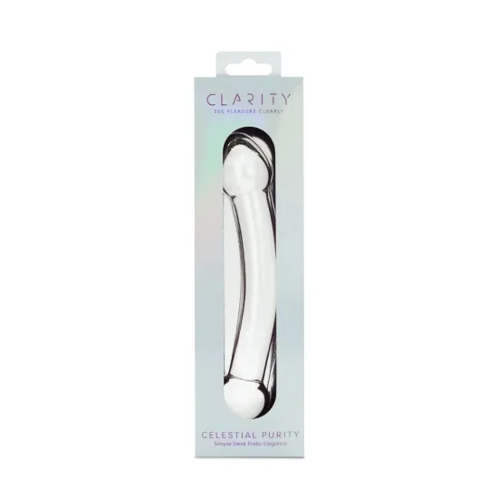 Clarity - Glass Dildo - Celestial Purity Clarity - Glass Dildo - Celestial Purity