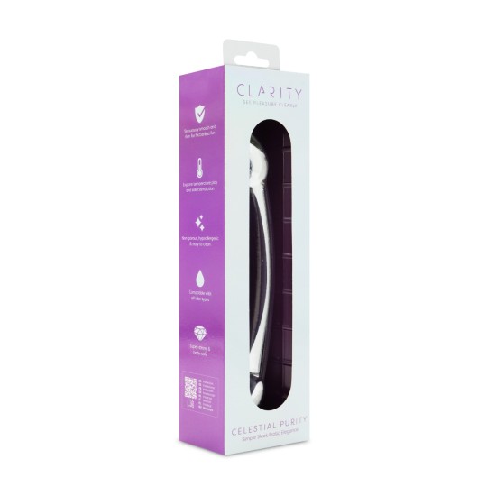 Clarity - Glass Dildo - Celestial Purity