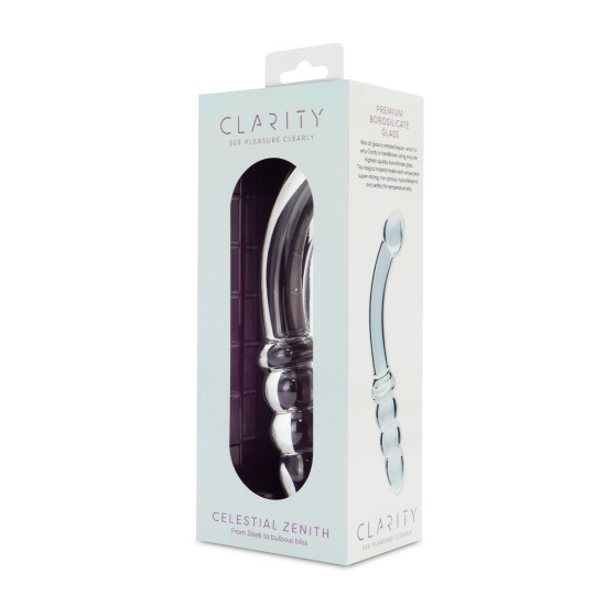 Clarity - Glass Dildo - Celestial Zenith Clarity - Glass Dildo - Celestial Zenith