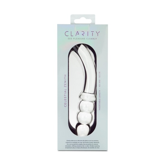 Clarity - Glass Dildo - Celestial Zenith Clarity - Glass Dildo - Celestial Zenith