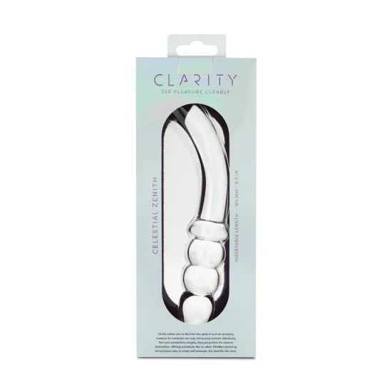 Clarity - Glass Dildo - Celestial Zenith Clarity - Glass Dildo - Celestial Zenith