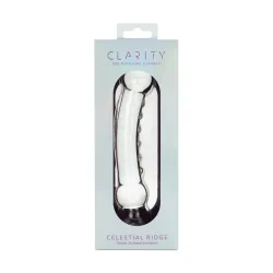 Clarity - Glass Dildo - Celestial Ridge
