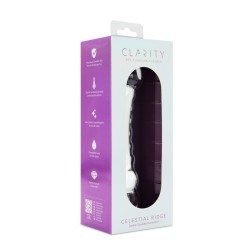 Clarity - Glass Dildo - Celestial Ridge Clarity - Glass Dildo - Celestial Ridge