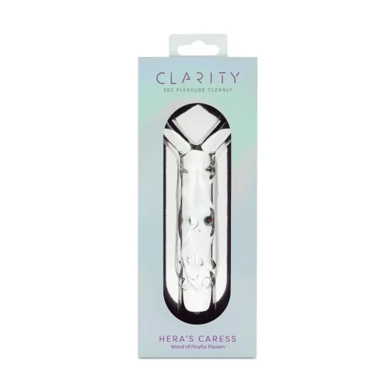 Clarity - Glass Dildo - Hera's Caress Clarity - Glass Dildo - Hera's Caress