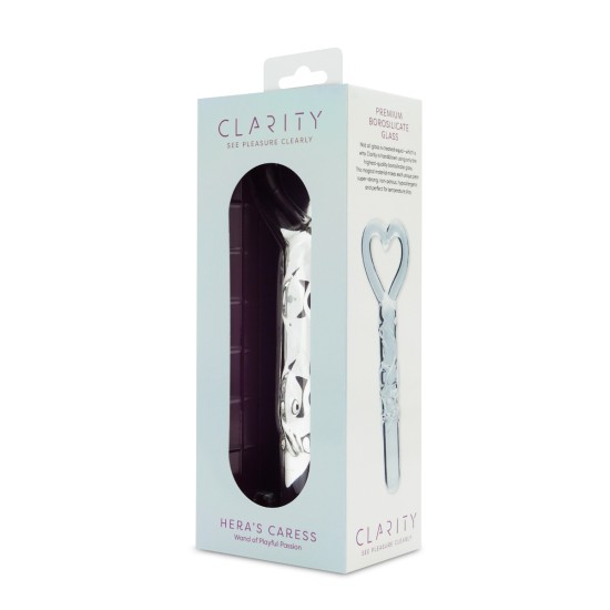 Clarity - Glass Dildo - Hera's Caress Clarity - Glass Dildo - Hera's Caress