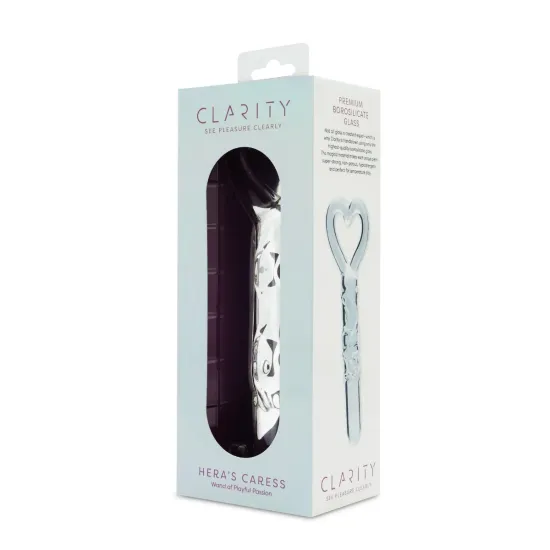Clarity - Glass Dildo - Hera's Caress Clarity - Glass Dildo - Hera's Caress