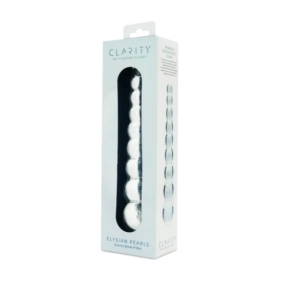 Clarity - Glass Dildo - Elysian Pearls Clarity - Glass Dildo - Elysian Pearls