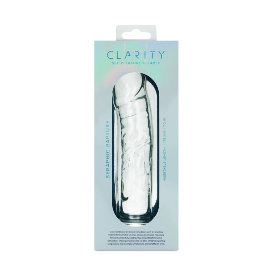 Clarity - Glass Dildo - Seraphic Rapture Clarity - Glass Dildo - Seraphic Rapture