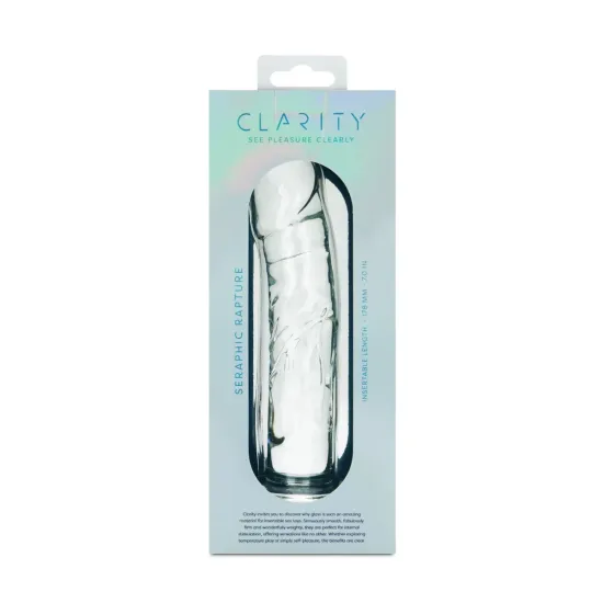 Clarity - Glass Dildo - Seraphic Rapture Clarity - Glass Dildo - Seraphic Rapture