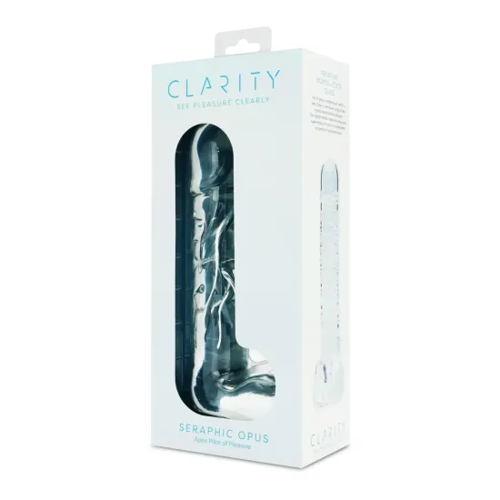 Clarity - Glass Dildo - Seraphic Opus Clarity - Glass Dildo - Seraphic Opus