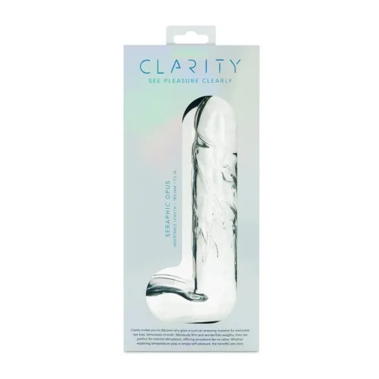 Clarity - Glass Dildo - Seraphic Opus Clarity - Glass Dildo - Seraphic Opus