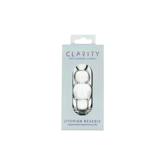 Clarity - Glass Dildo - Utopian Reverie Clarity - Glass Dildo - Utopian Reverie