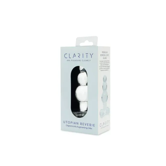Clarity - Glass Dildo - Utopian Reverie Clarity - Glass Dildo - Utopian Reverie
