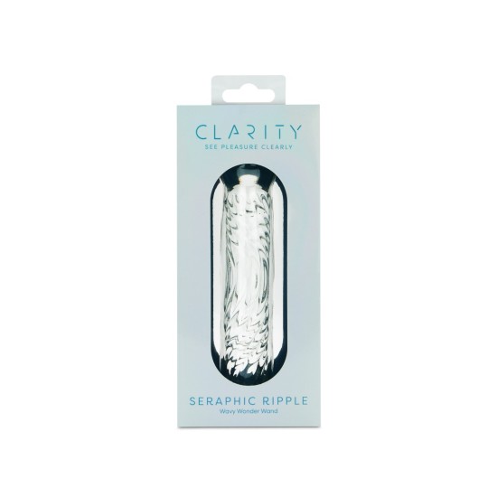 Clarity - Glass Dildo - Seraphic Ripple Clarity - Glass Dildo - Seraphic Ripple