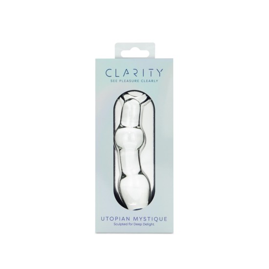 Clarity - Glass Dildo - Utopian Mystique Clarity - Glass Dildo - Utopian Mystique