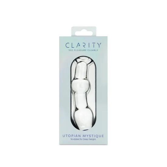 Clarity - Glass Dildo - Utopian Mystique Clarity - Glass Dildo - Utopian Mystique