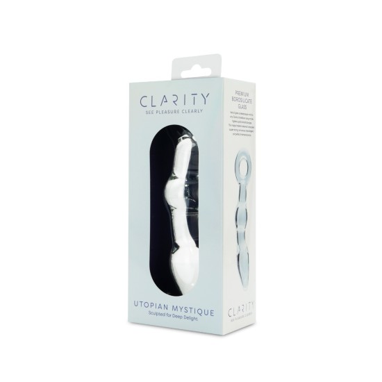 Clarity - Glass Dildo - Utopian Mystique Clarity - Glass Dildo - Utopian Mystique