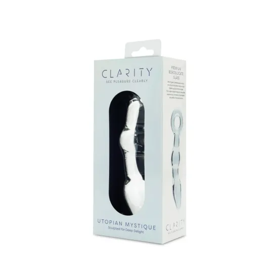 Clarity - Glass Dildo - Utopian Mystique Clarity - Glass Dildo - Utopian Mystique