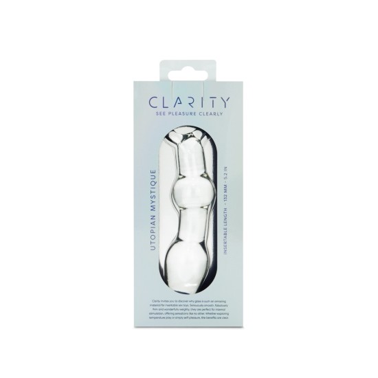 Clarity - Glass Dildo - Utopian Mystique Clarity - Glass Dildo - Utopian Mystique