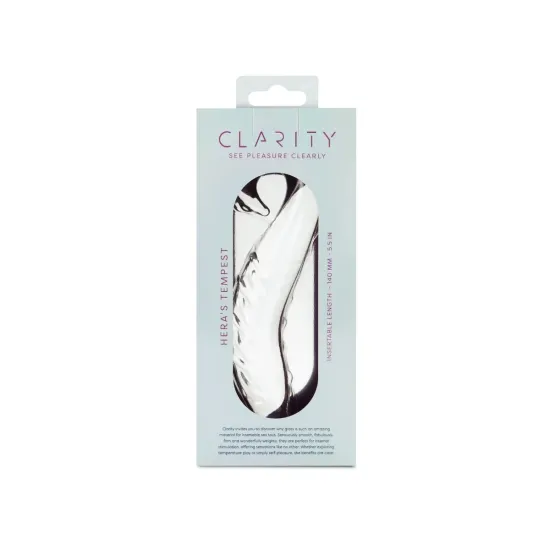 Clarity - Glass Dildo - Hera's Tempest Clarity - Glass Dildo - Hera's Tempest