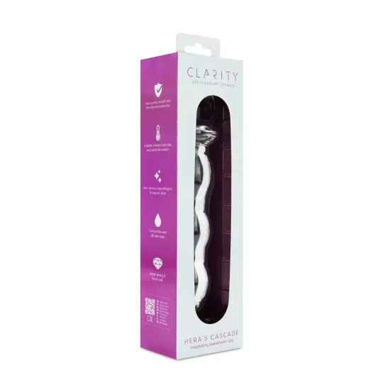 Clarity - Glass Dildo - Hera's Cascade Clarity - Glass Dildo - Hera's Cascade