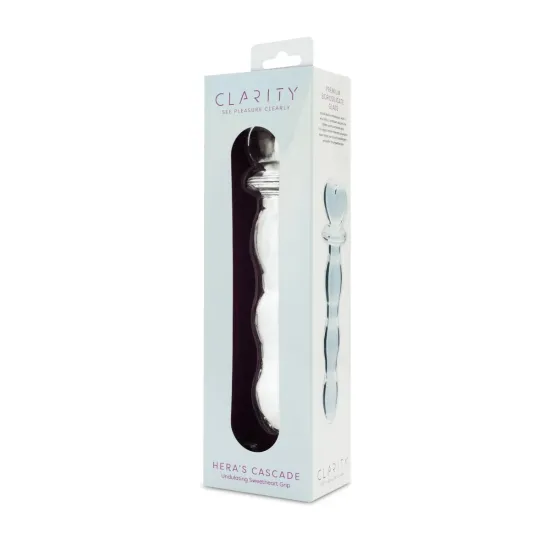 Clarity - Glass Dildo - Hera's Cascade Clarity - Glass Dildo - Hera's Cascade