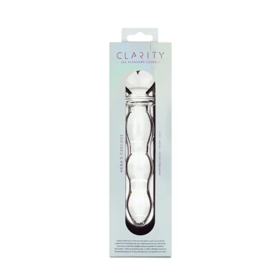 Clarity - Glass Dildo - Hera's Cascade Clarity - Glass Dildo - Hera's Cascade