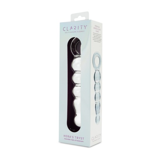 Clarity - Glass Dildo - Hera's Tryst Clarity - Glass Dildo - Hera's Tryst