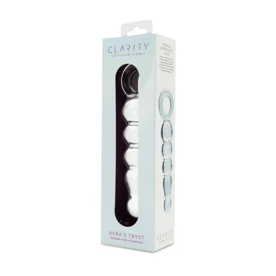 Clarity - Glass Dildo - Hera's Tryst Clarity - Glass Dildo - Hera's Tryst