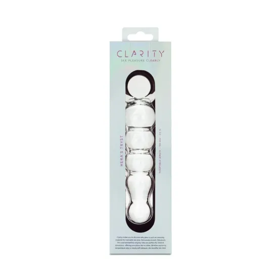 Clarity - Glass Dildo - Hera's Tryst Clarity - Glass Dildo - Hera's Tryst