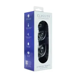 Clarity - Glass Dildo - Utopian Trinity Clarity - Glass Dildo - Utopian Trinity