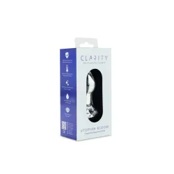 Clarity - Glass Dildo - Utopian Bloom Clarity - Glass Dildo - Utopian Bloom