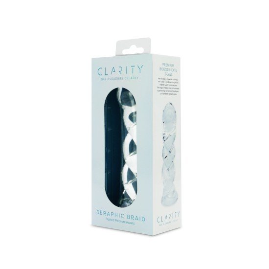 Clarity - Glass Dildo - Seraphic Braid Clarity - Glass Dildo - Seraphic Braid