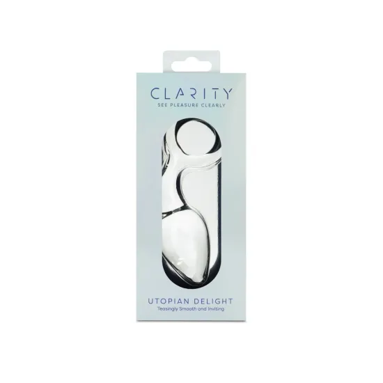 Clarity - Glass Dildo - Utopian Delight Clarity - Glass Dildo - Utopian Delight