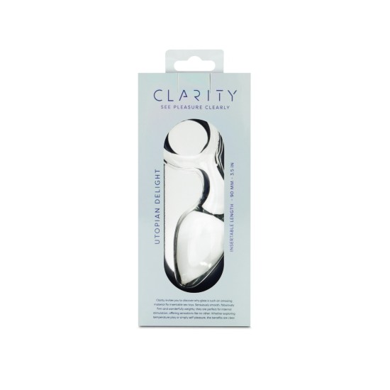 Clarity - Glass Dildo - Utopian Delight