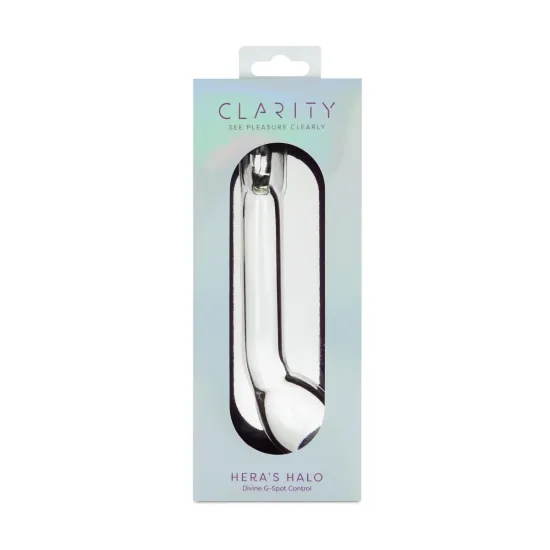 Clarity - Glass Dildo - Hera's Halo Clarity - Glass Dildo - Hera's Halo