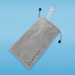Clarity - Drawstring Bag - Velvet - Large