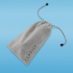 Clarity - Drawstring Bag - Velvet - Large